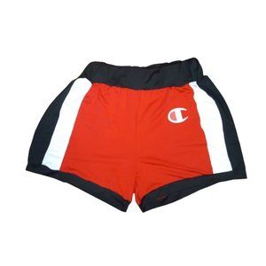 Shorts champ red women highrise